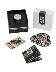 Oferta - THE INDIAN FACE 62728 Reloj scope black and white - pulsera marrÓn