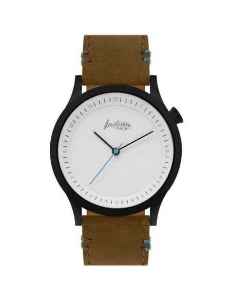 Oferta - THE INDIAN FACE 62728 Reloj scope black and white - pulsera marrÓn