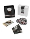 Reloj scope silver and white - pulsera marrón THE INDIAN FACE