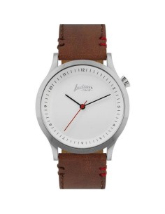 Oferta - THE INDIAN FACE 62731 Reloj scope silver and white - pulsera marrón 2