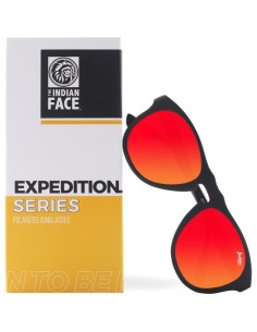 Oportunidad THE INDIAN FACE 94515 Gafas de sol expedition negro / rojo