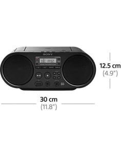 Comprar Sony ZSPS55B Grabador de radio DAB/FM reproducción CD