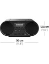 Sony ZSPS55B - Grabador de radio DAB/FM con reproducción de CD/CD-R