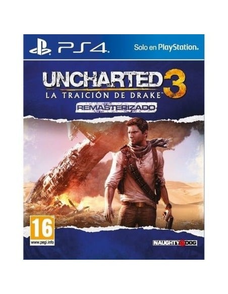 Juego sony ps4 uncharted 3: la traición de drake remasterizado