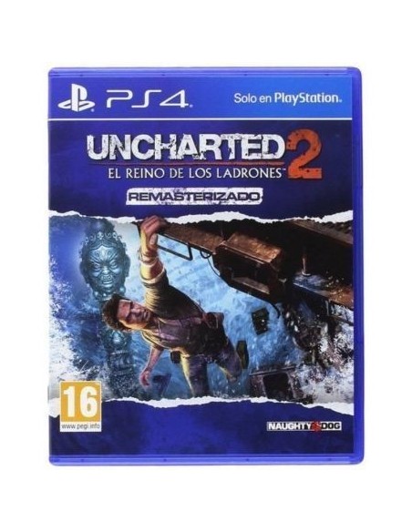 Juego sony ps4 uncharted 2: el reino de los ladrones remasterizado