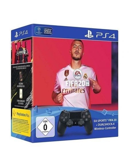 Sony Playstation PS4 Controller Dual Shock black incl. FIFA 20