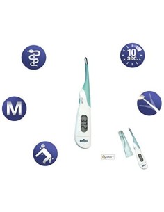 Oportunidad Braun PRT1000 Termometro digital con punta flexible