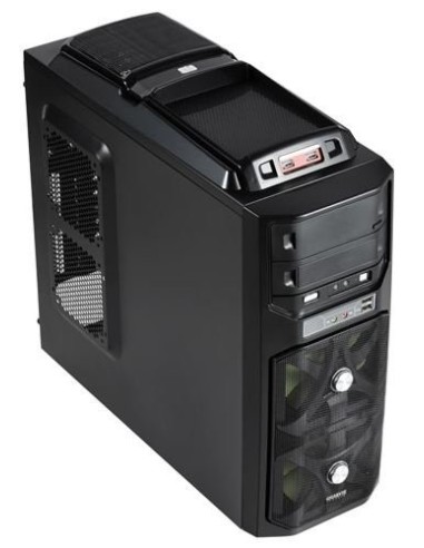 Gigabyte GZ-G1 Plus - Caja de ordenador de sobremesa (con 4 puertos USB), negro: GIGABYTE: Kiwiku.com: Informática