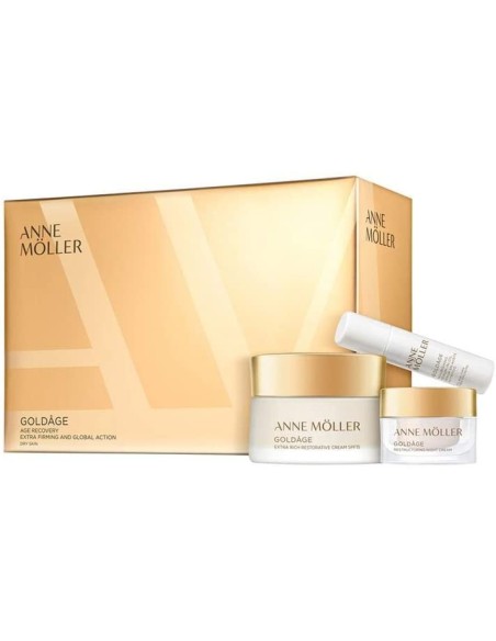 Mejor Precio en Anne Möller  Anne möller goldage extra riche restorative cream spf15 50ml set 3 piezas 2018
