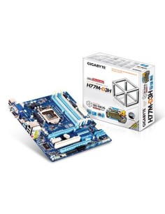 Gigabyte GA- H77M- D3H - Placa base Intel H61 Express DDR3 S1155
