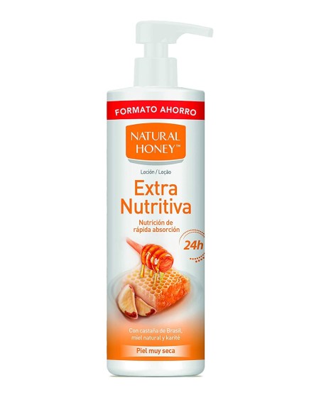 Oportunidad NATURAL HONEY 125511 EXTRA NUTRITIVA loción corporal dosificador 700 ml