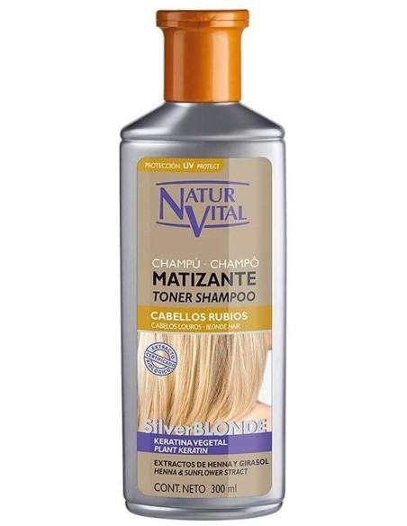 Mejor Precio en NATURALEZA Y VIDA  Champu MATIZANTE silver blonde 300 ml