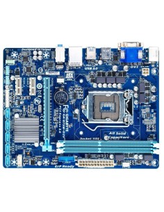 Gigabyte GA-B75M-D2V - Placa base Intel B75 Express Chipset 2x DDR3 DIMM Gigabit Ethernet 2