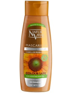 Mascarilla Coloursafe Rubio NATUR VITAL 300 ml | Kiwiku - Protección y Brillo para Cabello Rubio
