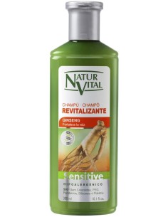 Ofertón NATURALEZA Y VIDA  Champu SENSITIVE revitalizante 300 ml