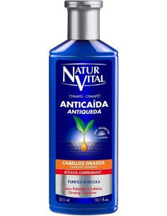 Mejor Precio en NATURALEZA Y VIDA  CHAMPÚ ANTICAÍDA cabello graso 300 +100 ml