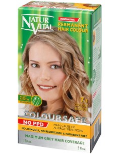 Oportunidad NATURALEZA Y VIDA  Coloursafe Tinte Permanente Tono 7.3 Rubio Dorado - 150 ml
