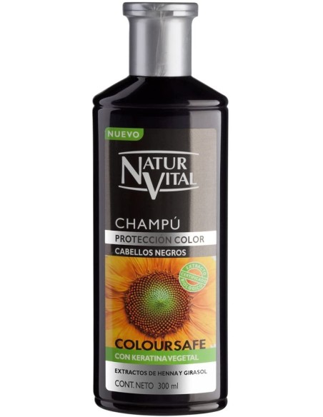 Oferta - NATURALEZA Y VIDA  Naturaleza y Vida Champú Color Negro - 300 ml