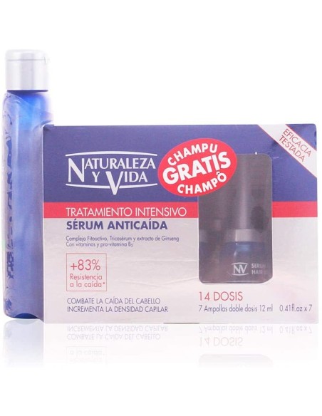 Mejor Precio en NATURALEZA Y VIDA  SERUM ANTICAIDA LOTE 2 pz
