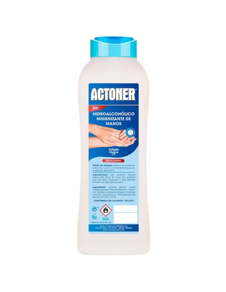 Oferta - ACTONER  Gel hidroalcohólico higienizante manos 600ml