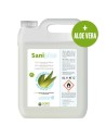 Gel hidroalcohólico higienizante manos con aloe vera 5 litros