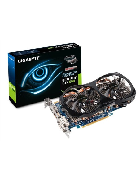 Gigabyte GeForce GTX 660 - Tarjeta gráfica (2 GB, NVIDIA, 1033 MHz, GDDR5-SDRAM, 192 bit): GIGABYTE: Kiwiku.com: Informática