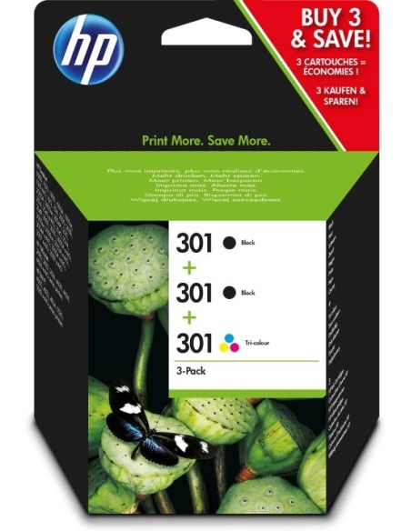 Oportunidad HP E5Y87EE Cartucho de Tinta 301 original Kiwiku