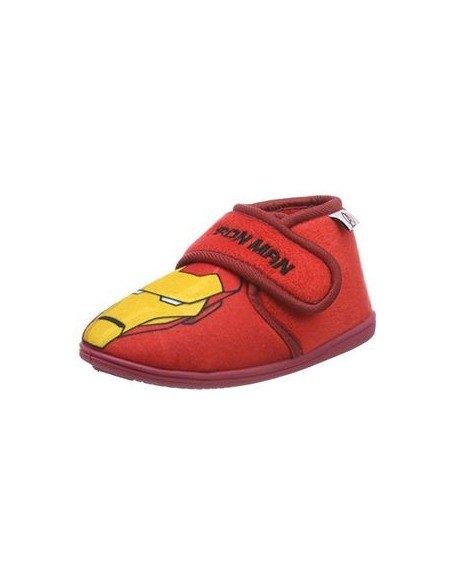 Oferta - Marvel 2300003323_T024-C06 Zapatillas de casa media bota avengers, Color Rojo, Talla T024