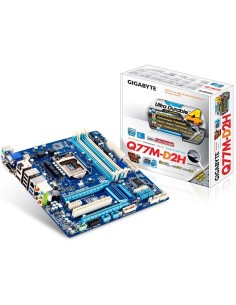 Giga-byte E - Placa base DDR3 Ga-q77m-d2h s1155 q77 matx