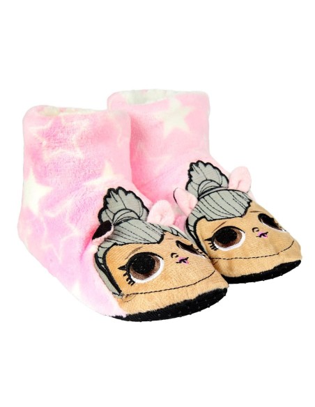 Oportunidad Cerda 2300004167_T3235-C07 Zapatillas de casa bota lol, Color Rosa, Talla T.32/35