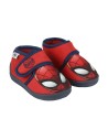 Zapatillas de casa media bota spiderman, Color Rojo, Talla T024