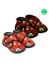 Zapatillas de casa media bota mickey, Color Rojo, Talla T021