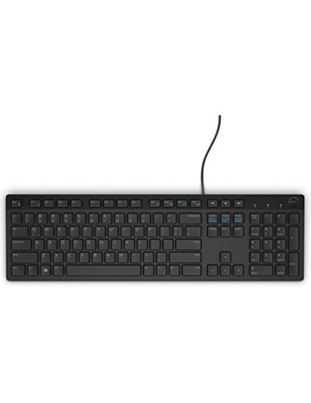 Teclado Dell multimedia kb216 USB QWERTY Español. 580-ADGS