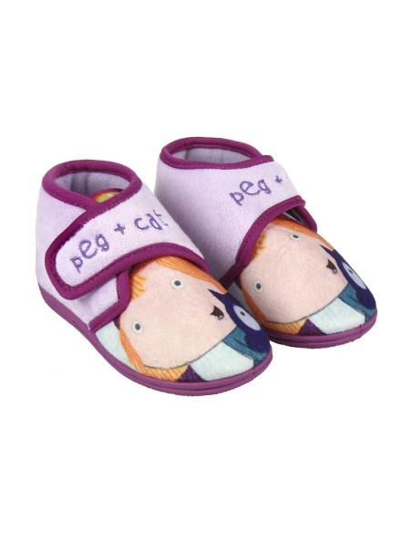 Mejor Precio en PEG + CAT 2300003320_T025-C05 Zapatillas de casa media bota peg + cat, Color Lila, Talla T025