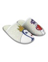 Zapatillas de casa abierta premium disney villanas, Color Gris, Talla T041