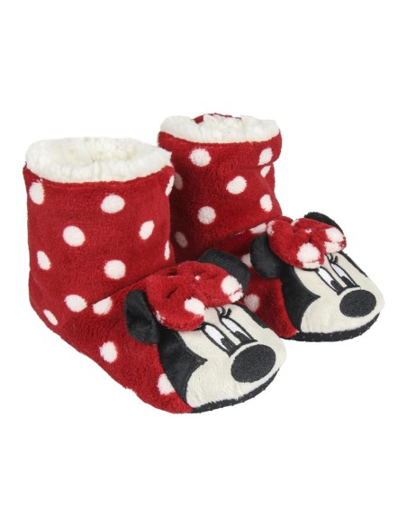 Oportunidad Cerda 2300004169_T2629-C06 Zapatillas de casa bota minnie, Color Rojo, Talla T.26/29