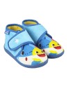 Zapatillas de casa media bota baby shark, Color Azul, Talla T024