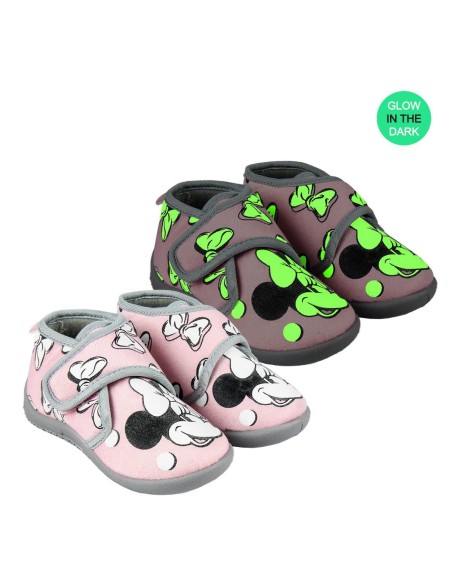 Ofertón Cerda 2300004644_T025-C07 Zapatillas de casa media bota minnie, Color Rosa, Talla T025
