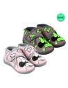 Zapatillas de casa media bota minnie, Color Rosa, Talla T025