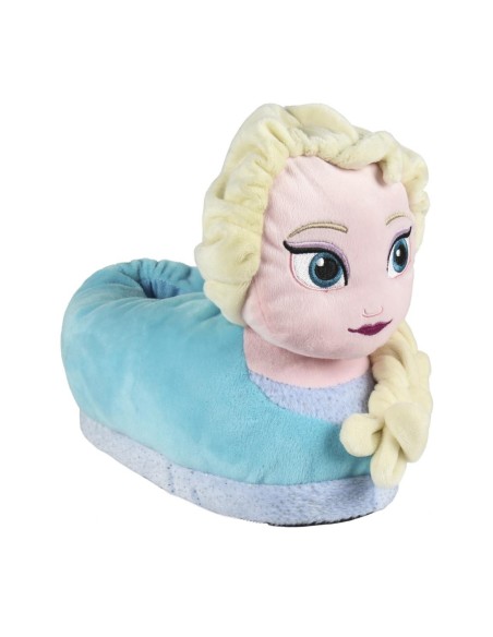 Oportunidad Cerda 2300004239_T2930-C37 Zapatillas de casa 3d frozen elsa, Color Perla, Talla T29/30