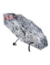 Paraguas manual plegable avengers, Color Gris