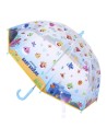 Paraguas manual poe baby shark, Color Amarillo, Talla 45 CM