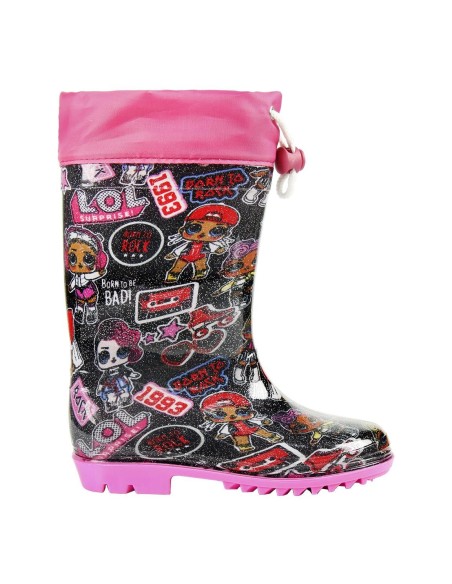 Oportunidad Cerda 2300004085_T032-C02 Botas lluvia pvc lol, Color Negra, Talla T032