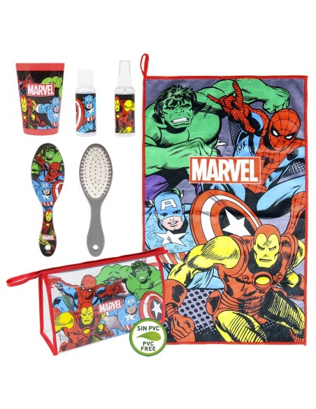 Oferta - Cerda 2100003056 Neceser set aseo/viaje avengers, Color Rojo