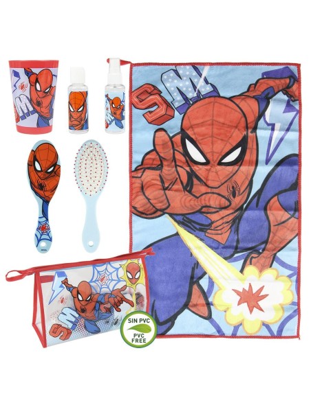 Mejor Precio en Cerda 2100003055 Neceser set aseo/viaje spiderman, Color Rojo