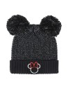 Gorro pompon minnie, Color Negra, Talla TALLA ÚNICA
