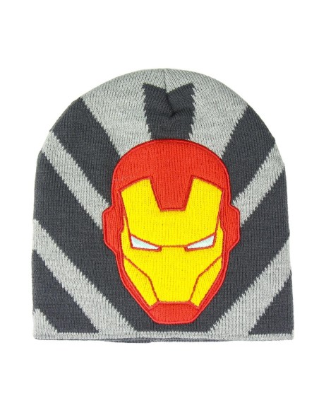 Oportunidad Cerda 2200005889 Gorro con aplicaciones avengers iron man, Color Gris,T.U
