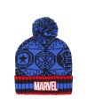 Gorro jacquard marvel, Color Azul Marino