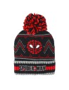 Gorro jacquard spiderman, Color Negra