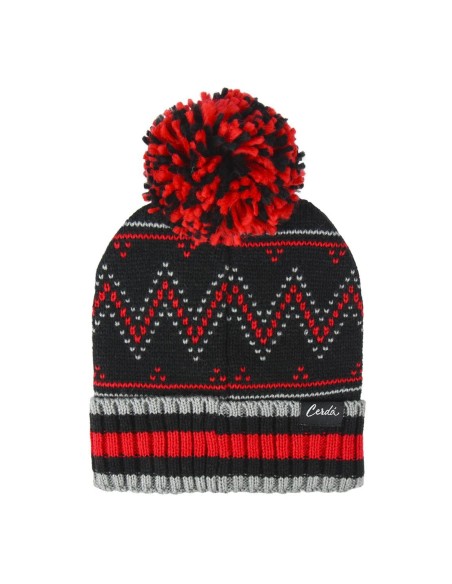Oportunidad Cerda 2200005896 Gorro jacquard spiderman, Color Negra